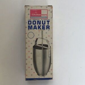 Vintage Chiltonware Aluminum Donut Maker NIB